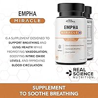 Vista 4 de Ofrece Empha Milagro, Respira Fácil con Reducción de Moco y Tos, Un Suplemento Natural para la Salud Respiratoria y Alivio