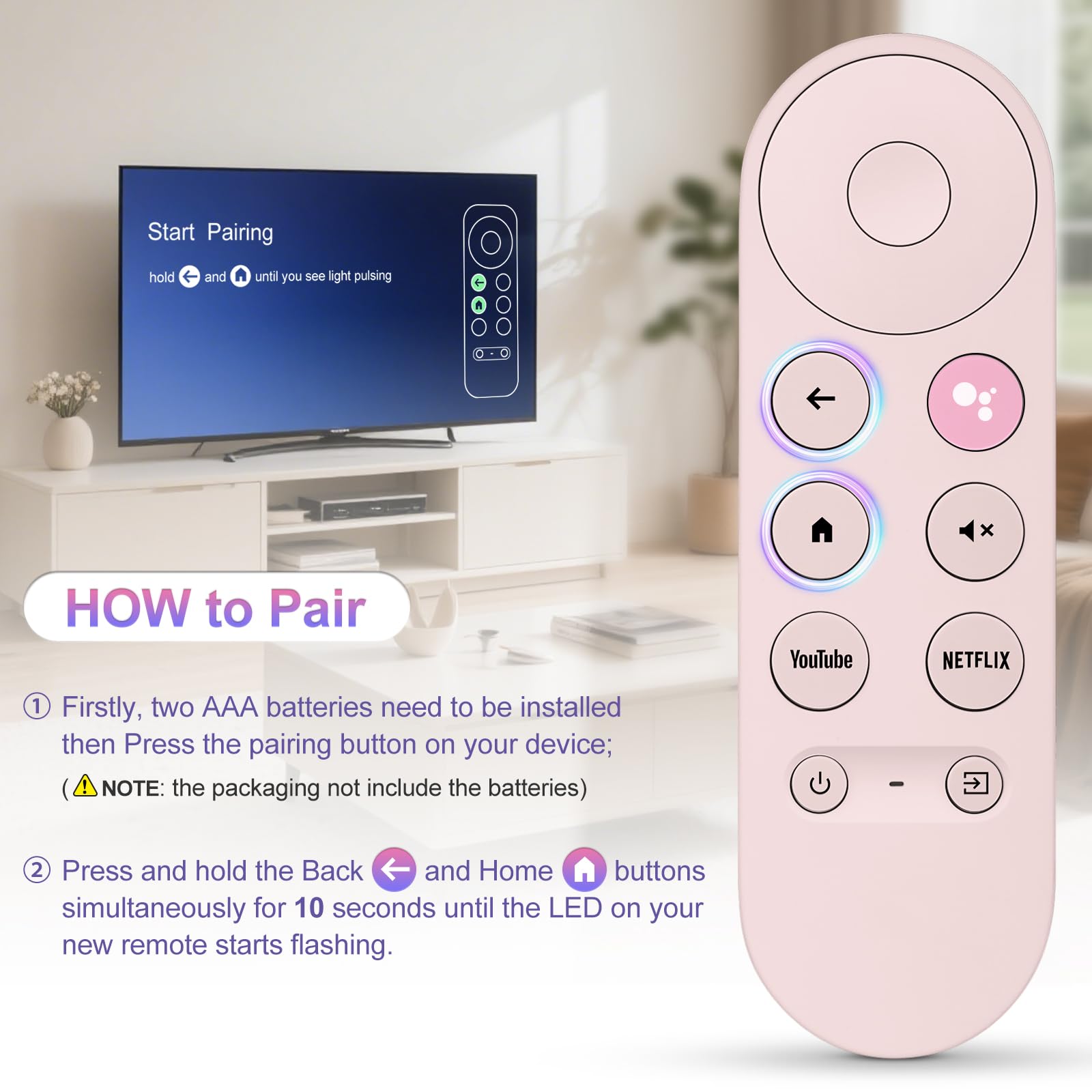 Amazon.com: Voice Replacement for Google Chromecast Remote，for