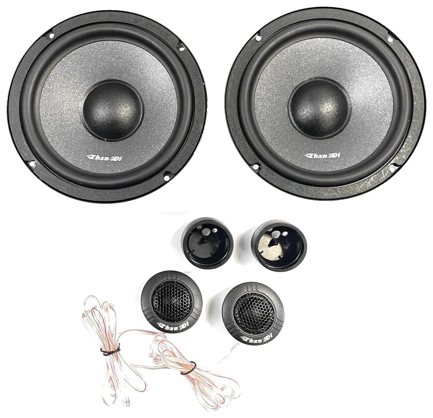 Amazon.co.jp: ZhanDi 17cm 6.5インチ 400W セパレートスピーカー
