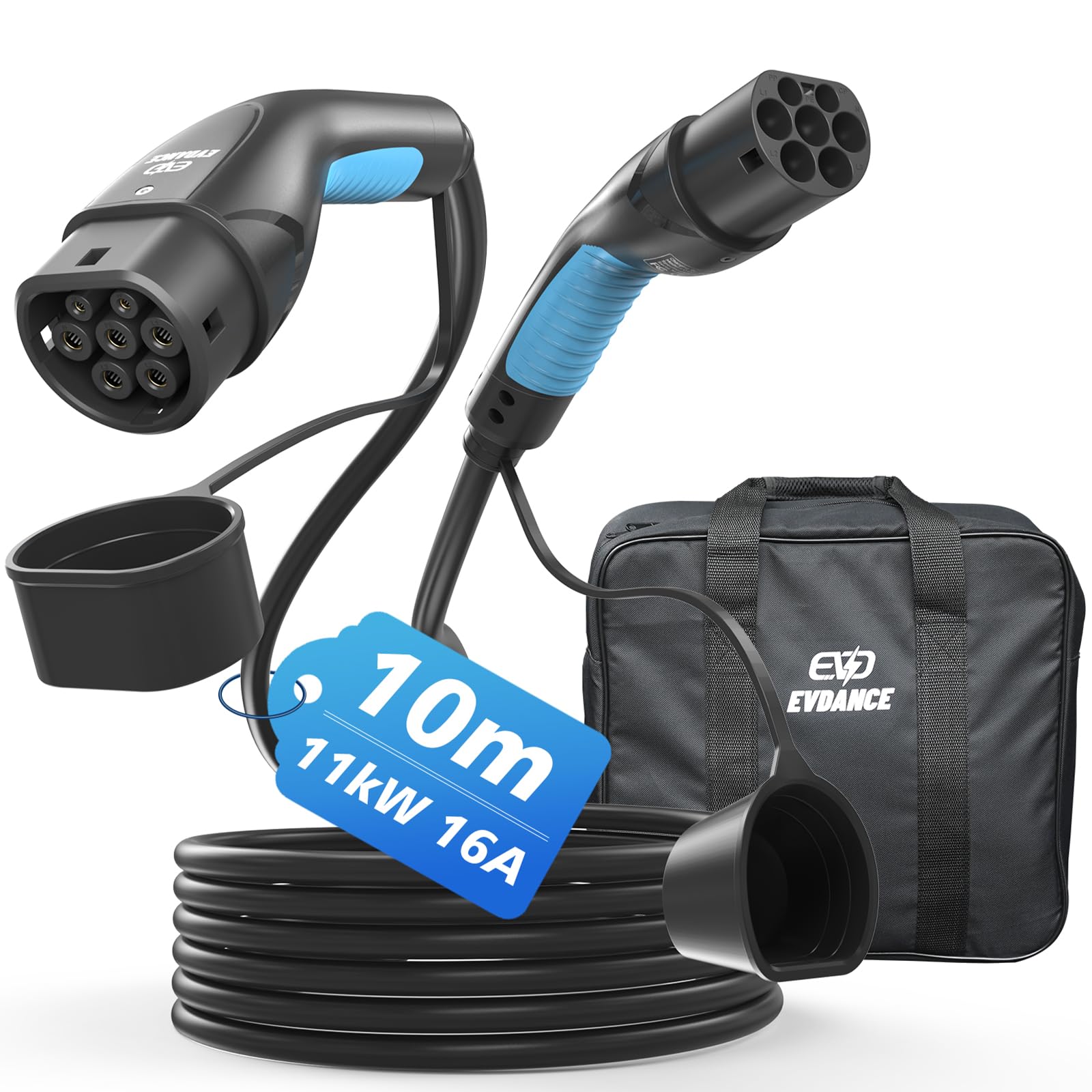 EVDANCE Typ 2 Ladekabel