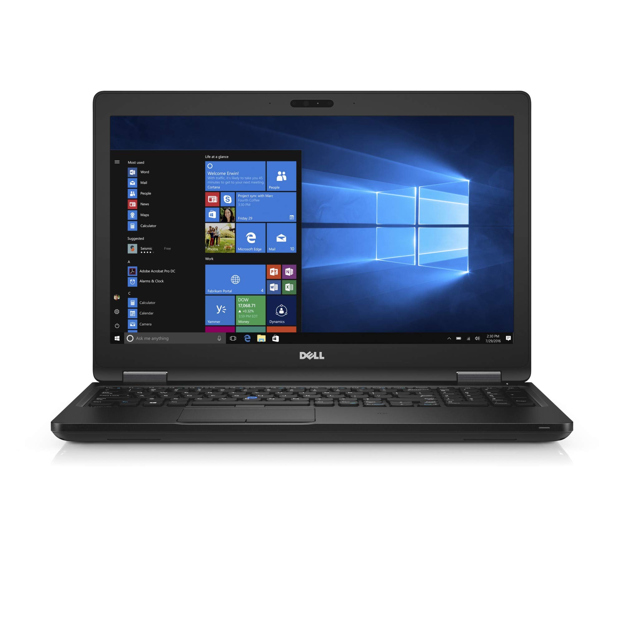 Dell Latitude 5580 15.6-Inch Laptop - (Black) (Intel Core i5-7300U 