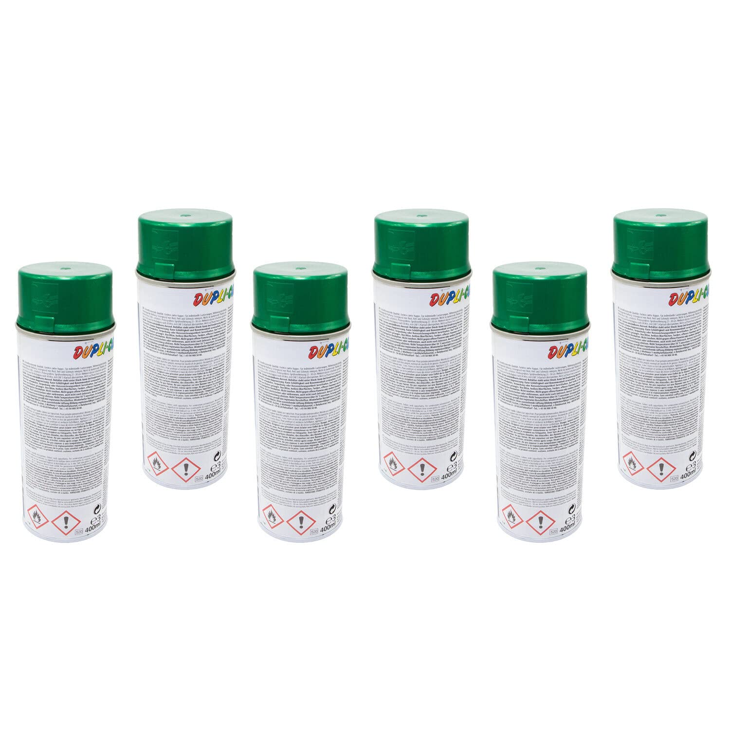 Lackspray Spraydose Sprühlack Cars Dupli Color 706851 grün lindgrün metallic 6 X 400 ml