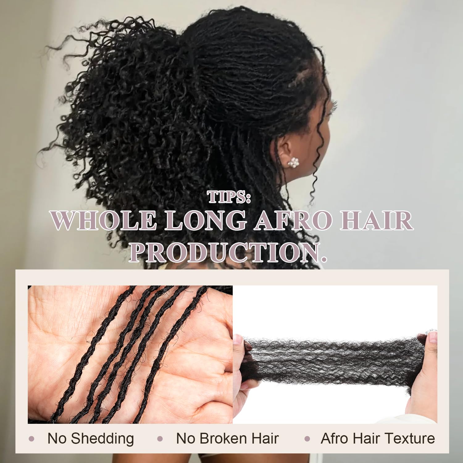 Amazon.com : Originea Sister Locs Extensions Human Hair 