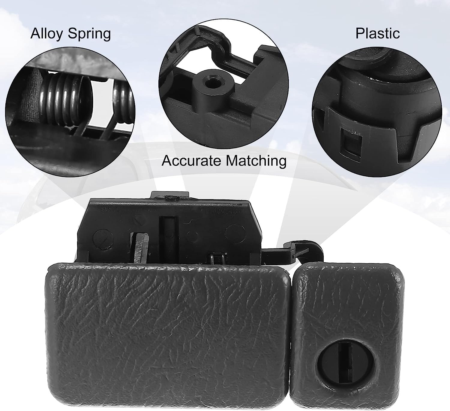 Unifizz Glove Box Latch Handle Replace 73430-76811-P4Z for Suzuki Grand Vitara 2000-2018 Glove Box Lock Latch
