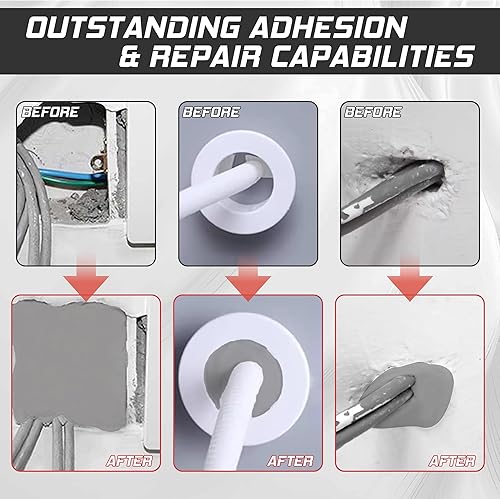 Miniatura 3 de Arcilla epoxi, arcilla esculpida epoxi mágica, compuesto de modelado de 2 partes (A y B) de arcillas de epoxi para esculpir, modelado, construcción