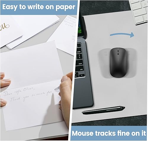 Miniatura 5 de Alfombrilla de escritorio con carga inalámbrica, alfombrilla grande de 32 x 16 pulgadas, alfombrilla de escritorio con cargador inalámbrico,