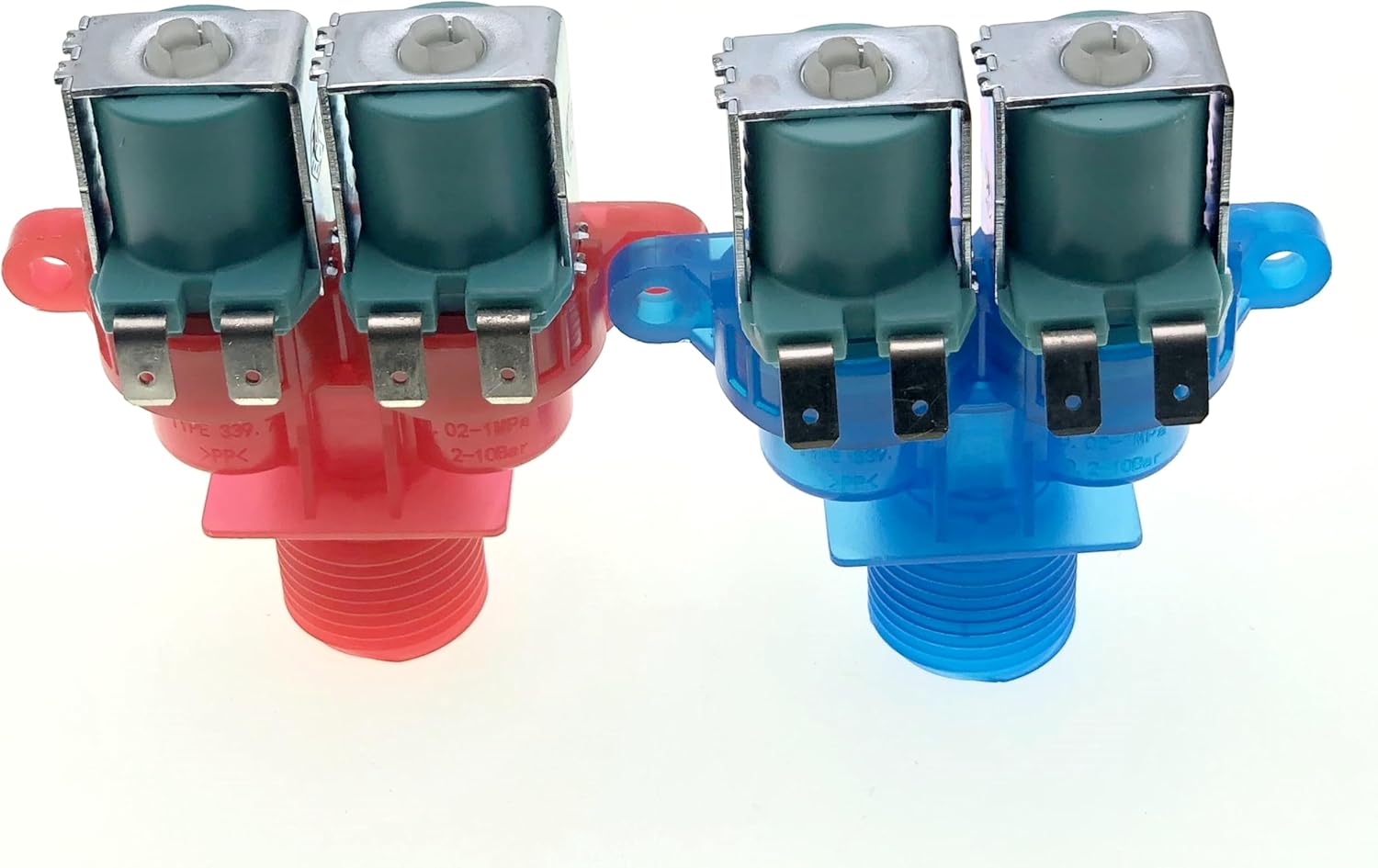 W10240947&W10240949 Washing Machine Water Inlet Valve Fit for Whirlpool, Kenmore, Maytag Washer, Replaces W11220205, W109215168740, W10921514