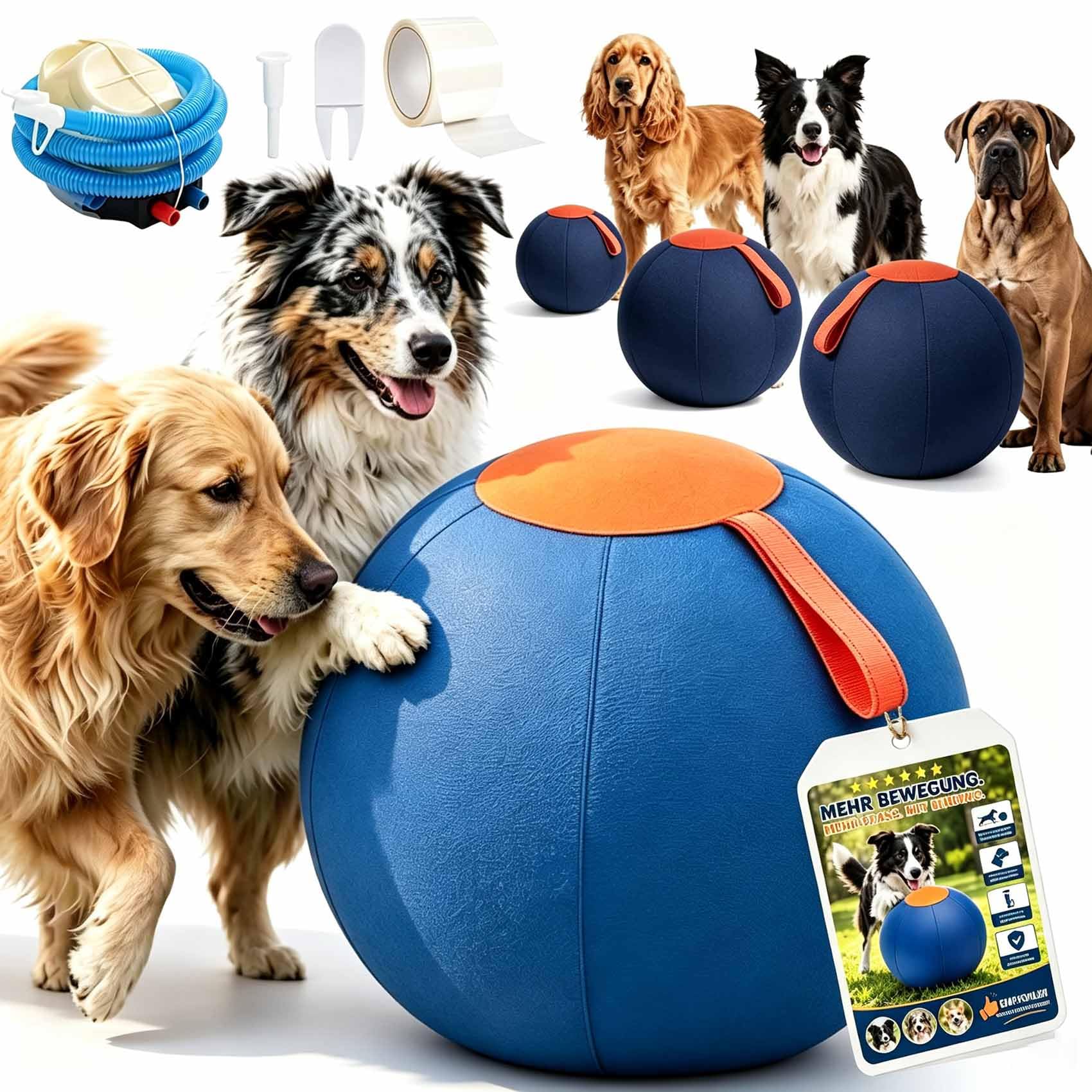 Valkyrie Herding Ball for Dog, Designed for Energetic Every Dogs (22IN)