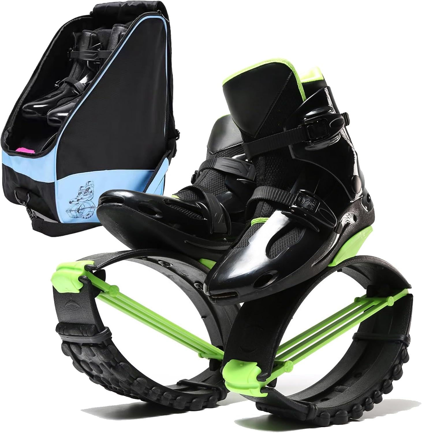 [KPHYMOD] ジャンピングシューズ カンガルージャンプシューズ バッグ付き、35-43 EU ムーンシューズ フィットネス エ