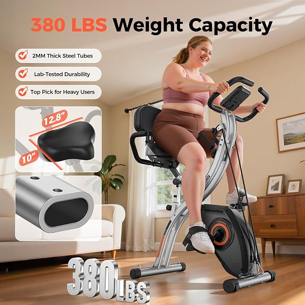 YOSUDA Folding Exercise Bike 2
