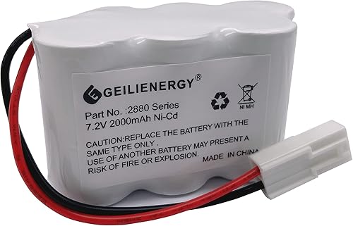 GEILIENERGY Batería de 7.2 V compatible con Bissell serie 2880 y modelos de vacío 2880, 2880A, 2880B, 2880C, 2880D, 2880K, 2880Q, 2880T, 2880W,