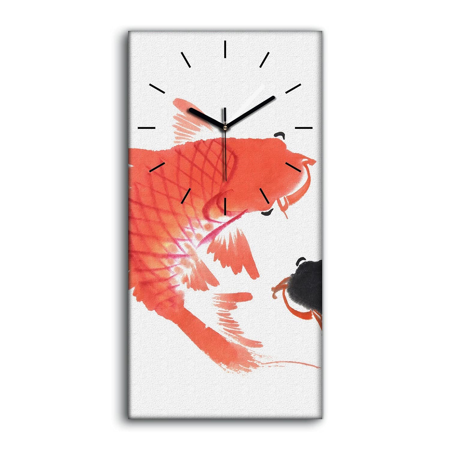 Horloge sur Toile Silencieuse Ne Pas Tic Tac Décoration Art Moderne Chambre 30x60cm