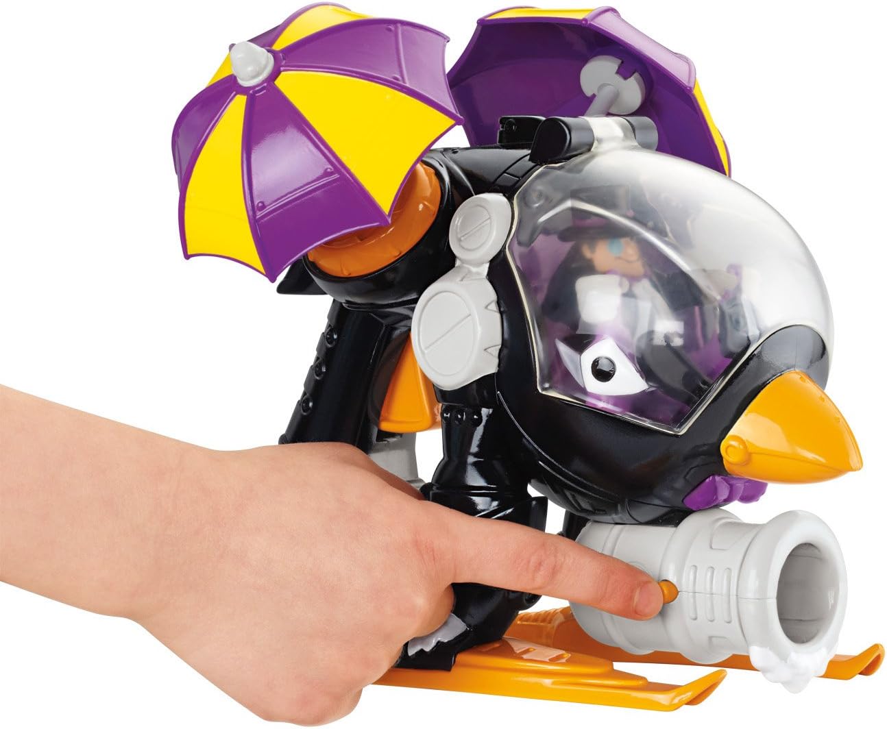 Imaginext DC Super Friends Penguin Copter and Batman Figure by Fisher-Price