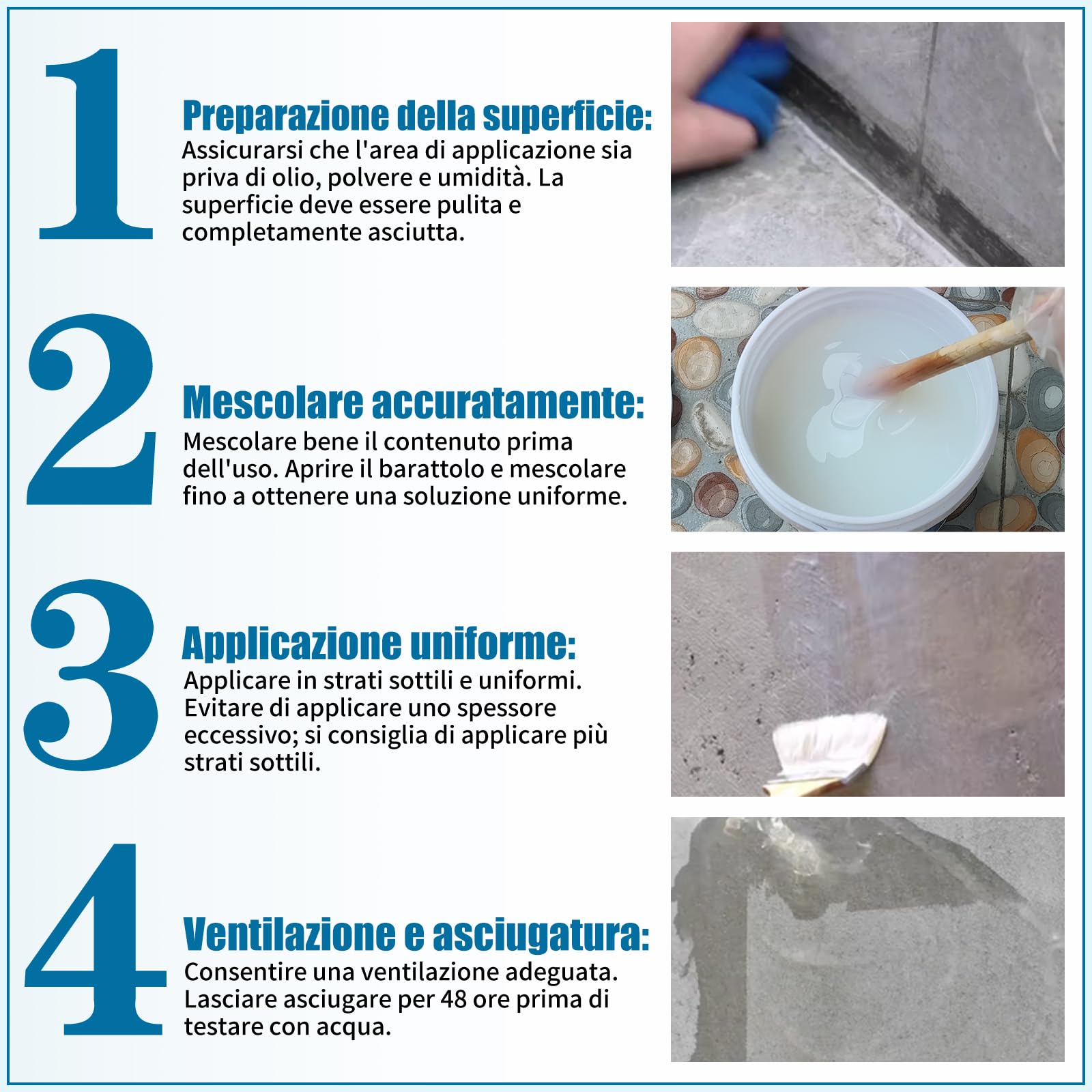 sigillante impermeabile trasparente, impermeabilizzante terrazzi, guaina liquida trasparente, sigillante perdite acqua, sigillante isolante impermeabile, impermeabilizzante trasparente 2KG