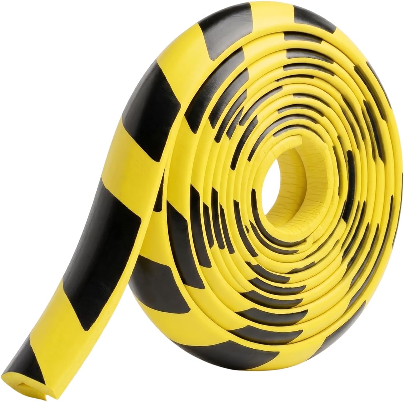 Protection des bords en mousse U - 5 m Jaune/Noir