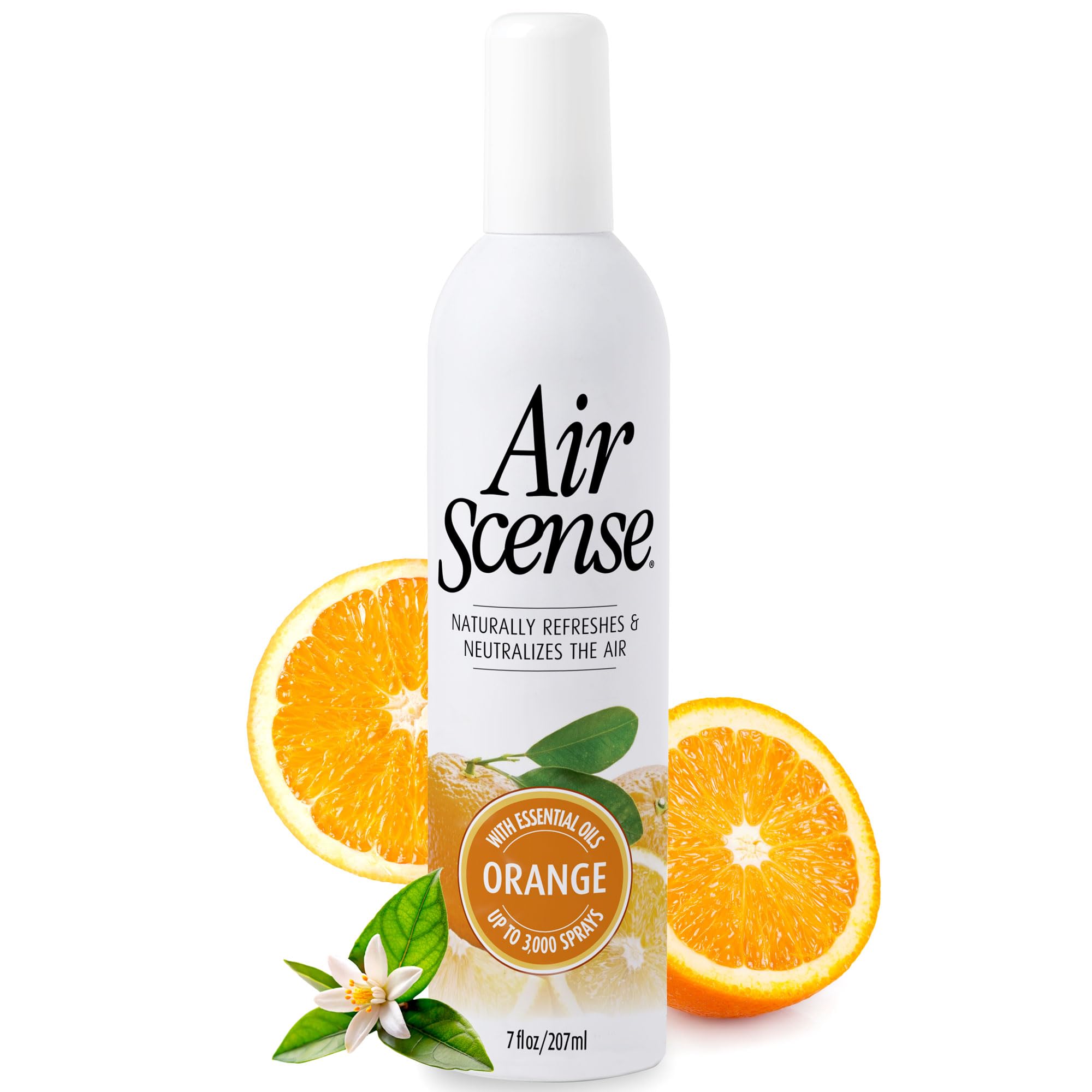 Air Scense Orange Natural Air Freshener, Room Spray, 7 fl oz
