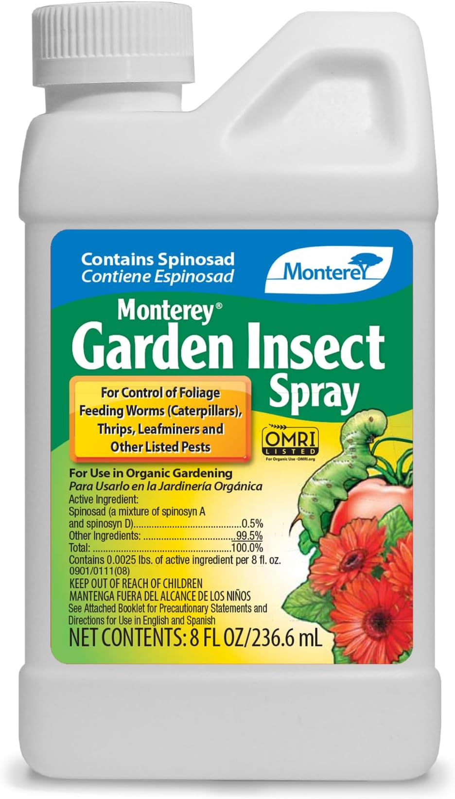 Monterey 8oz Garden Insect Spray Spinosad