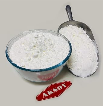 AKSOY 100% Pure Corn Starch | 1.25 KG Airtight Container | All Natural Thickener for Soups, Stews, Gravy, Baking Pies, Puddings & Cakes | Non-GMO, Vegan, Food-Grade