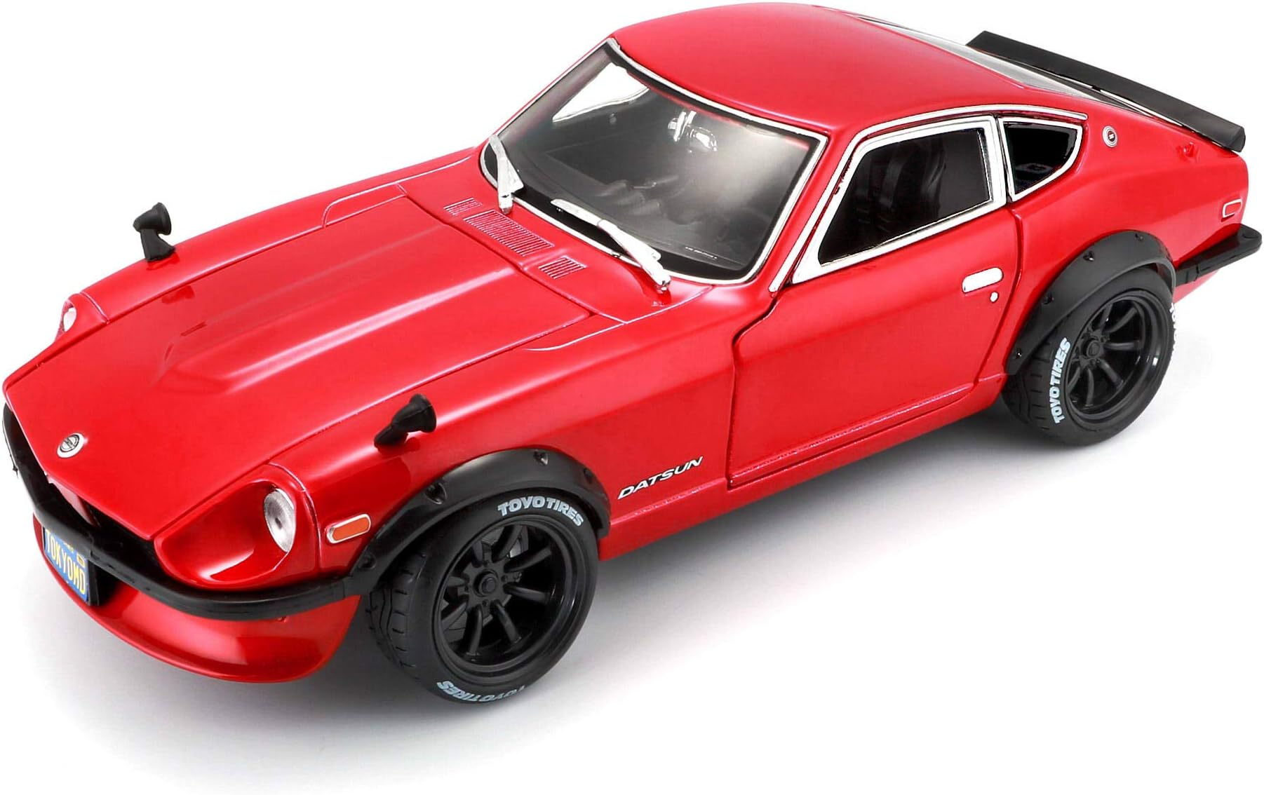 1971 Datsun 240Z Red Tokyo Mod 1/18 Diecast Model Car by Maisto
