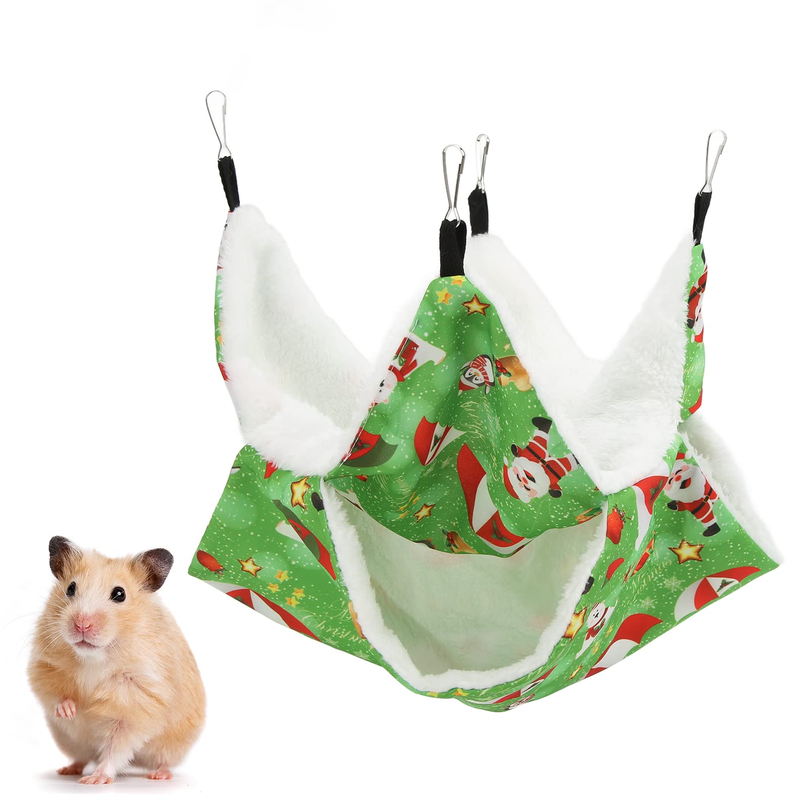 hängematte tiere OKJHFD Hängende für kleine Tiere, doppelschichtiger hängender Bettkäfig, weiches, warmes Meerschweinchen-Versteck, hängendes Rattenspielzeug, Haustierzubehör für (Double Hammock) Haustier VHT AV-MV1 Melo-Verb Tremolo Derek Roddy #Style:Alien Man