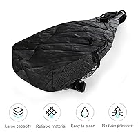 I　SLING BAG 1ldk ショルダー　ブラック Sling Bag in Black Leather – Wildwood Oyster Co.