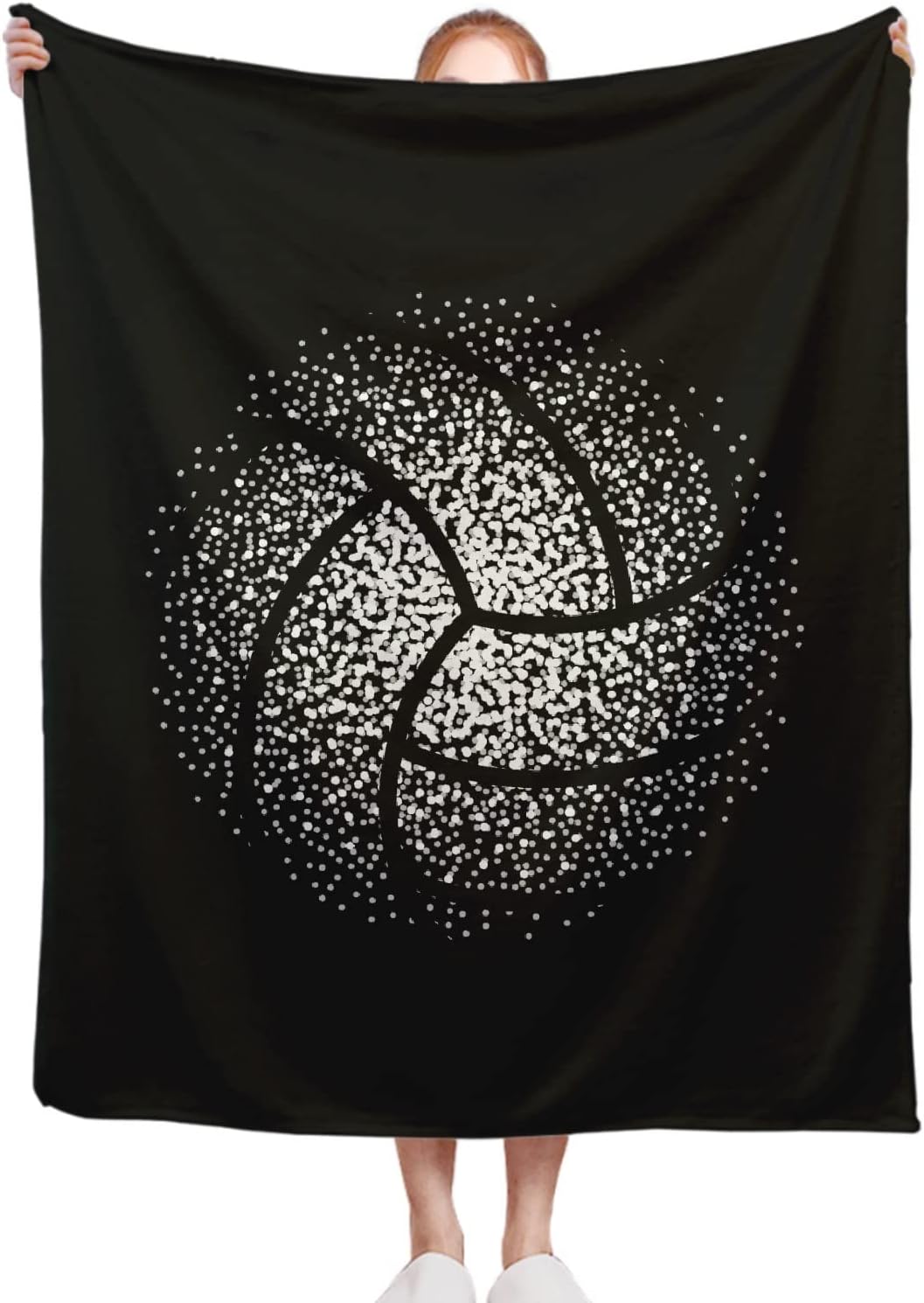 Volleyball Blanket Gift for Boy Girl, Volley Ball Sport