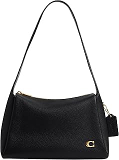 COACH Women's Suede Lola Shoulder Bag