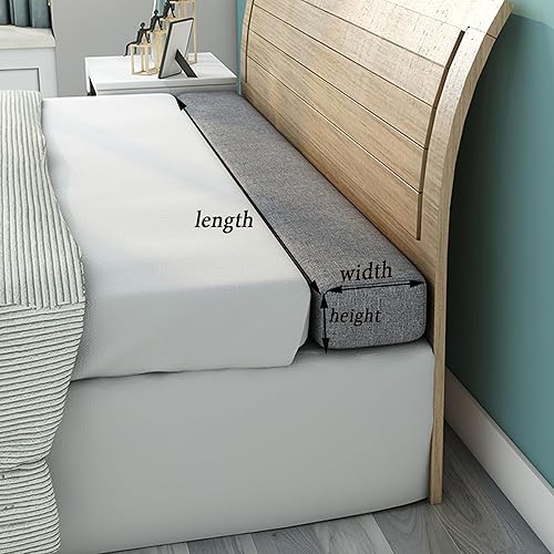 Miniatura 6 de Relleno de espacio de pared de puente de cama de tamaño personalizado, extensor de colchón acolchado para cabecero, cojín de apoyo para sofá cama