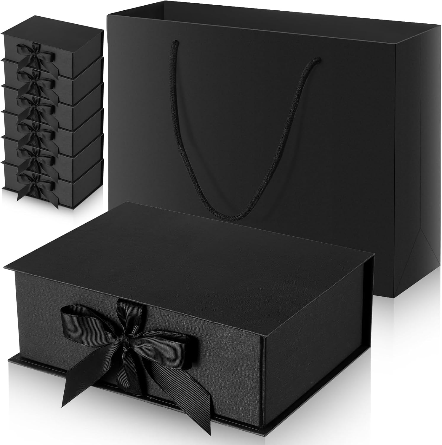 Jetec 10 Set 9.8 x 7 x 3.3 Inch Bridesmaid Gift Box Luxury