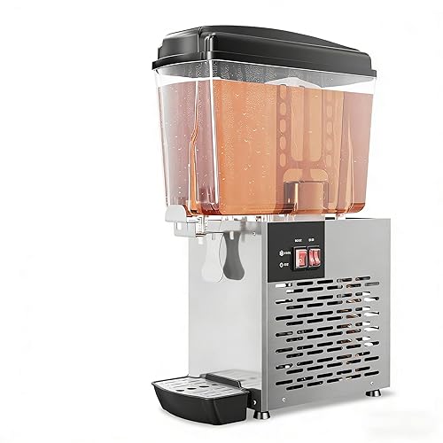 Commercial Beverage Dispenser, 4.76 Gallon/18L Juice Dispensers with 1 Tank,