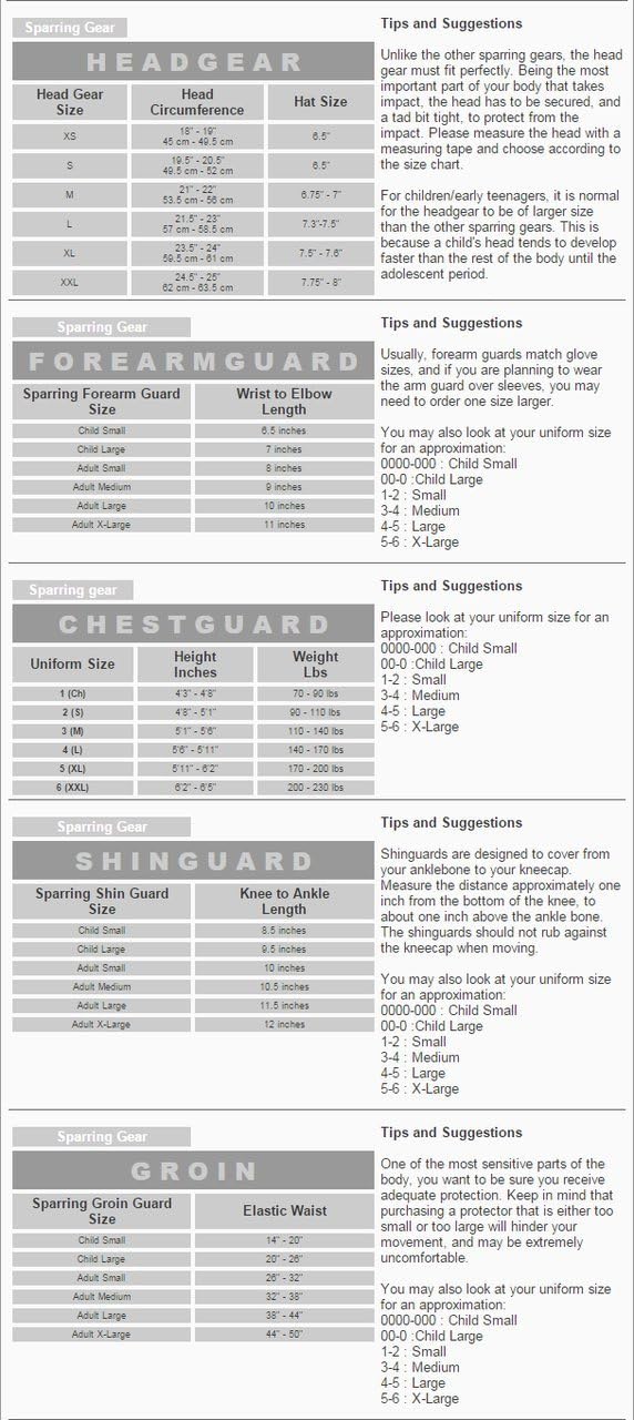 Pine Tree Complete Vinyl Martial Arts Sparring Gear Set with Bag, Shin, & Groin