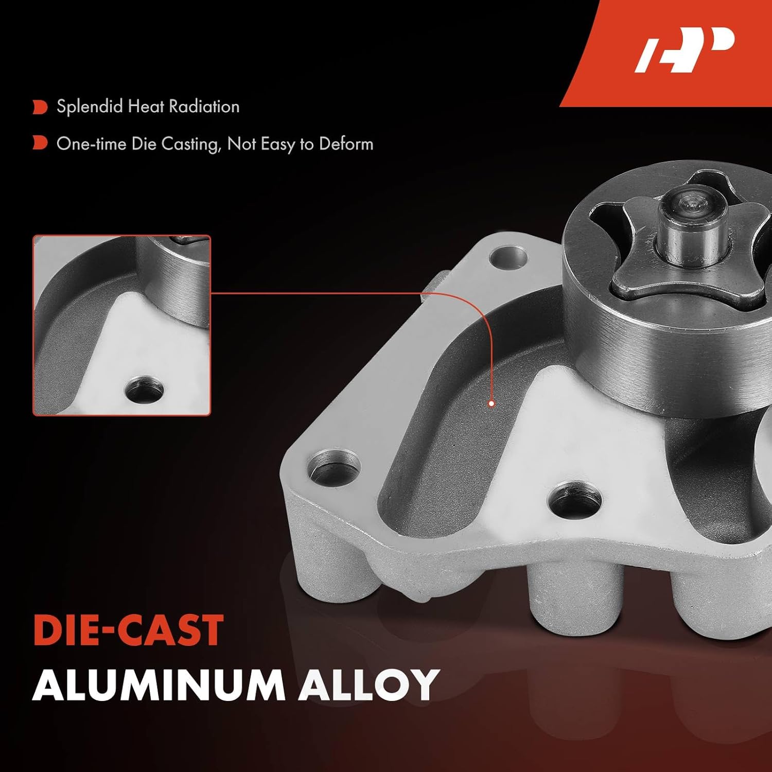 A-Premium Engine Oil Pump - Compatible with Yanmar Engine: 4D94E, 4TNE94, 4TNV94, 4TNV94L, 4TNE98, Replace# YM12990032001, YM12990032000