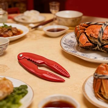 2 Pack Seafood Crackers Set, Multifunctional Crab Leg and Lobster Crackers, Robust Tools for Shellfish and Nuts, Ideal for Home Kitchen Use