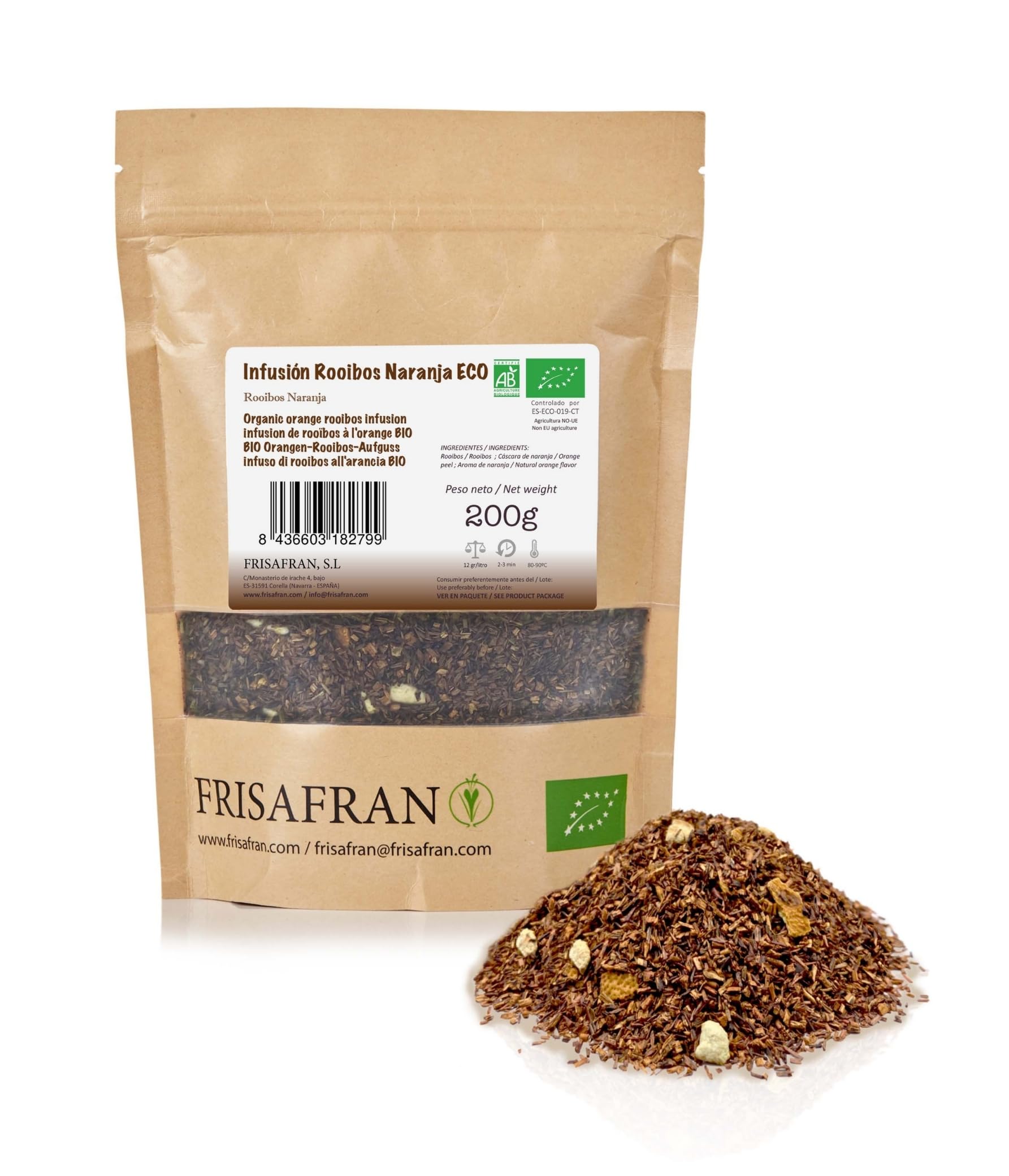 Infusion rooibos orange bio saveur unique expérience sensorielle - 8
