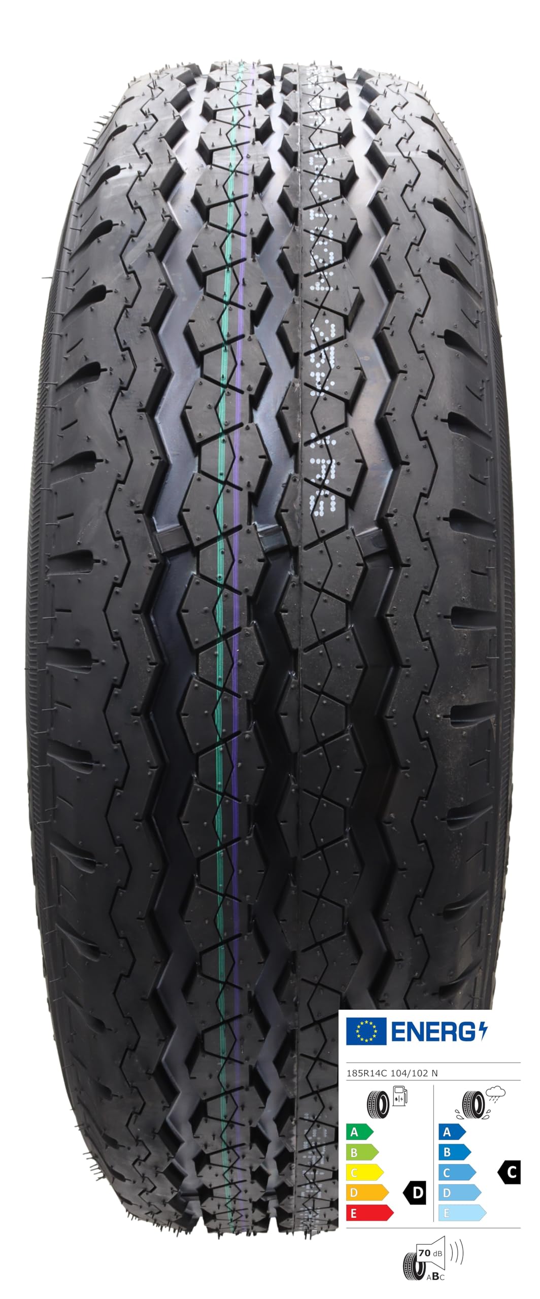 Ruota completa, 185R14C, 112 x 5, 900 kg, ruote da 14", 185/14 R 14 C, per rimorchio e trailer