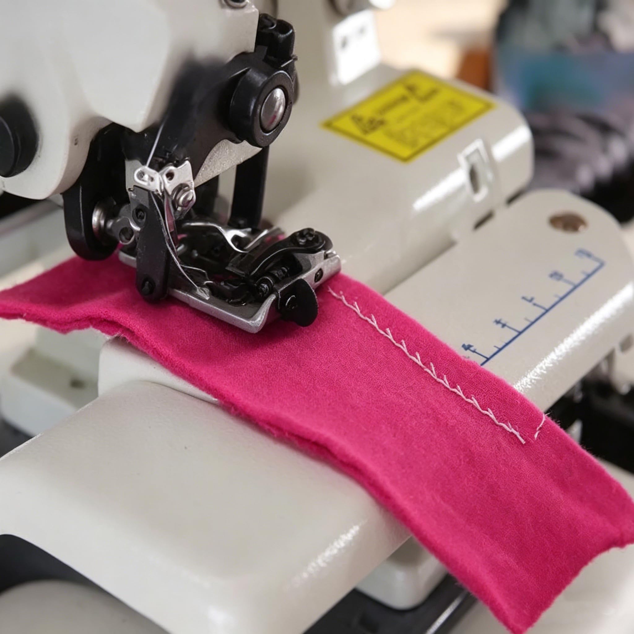 Máquina de coser de punto ciego, dobladillo de escritorio portátil para dobladillar puños, vestidos, faldas y cortinas, perfecta para alteraciones rápidas y acabado profesional