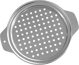 HIC Kitchen Spaetzle Noodle Dumpling Maker Lid with Scraper, Fits up to 10.5-Inch Pots