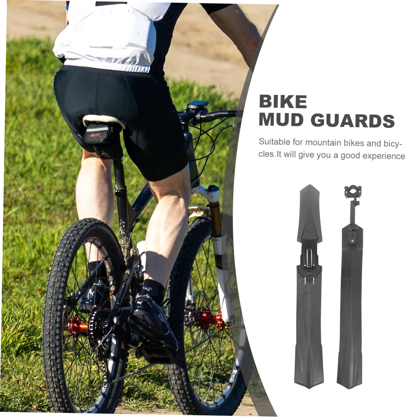 Vélo de Montagne de Installation Rapide Accessoire Durable pour Protection Éclaboussures pour Activités de Plein Air