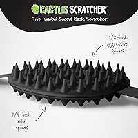 Vista 3 de Rascador de Espalda Original Cactus Scratcher - Herramienta de Rascado de Espalda de 2 Caras para Áreas de Difícil Acceso, Correa Duradera de 45