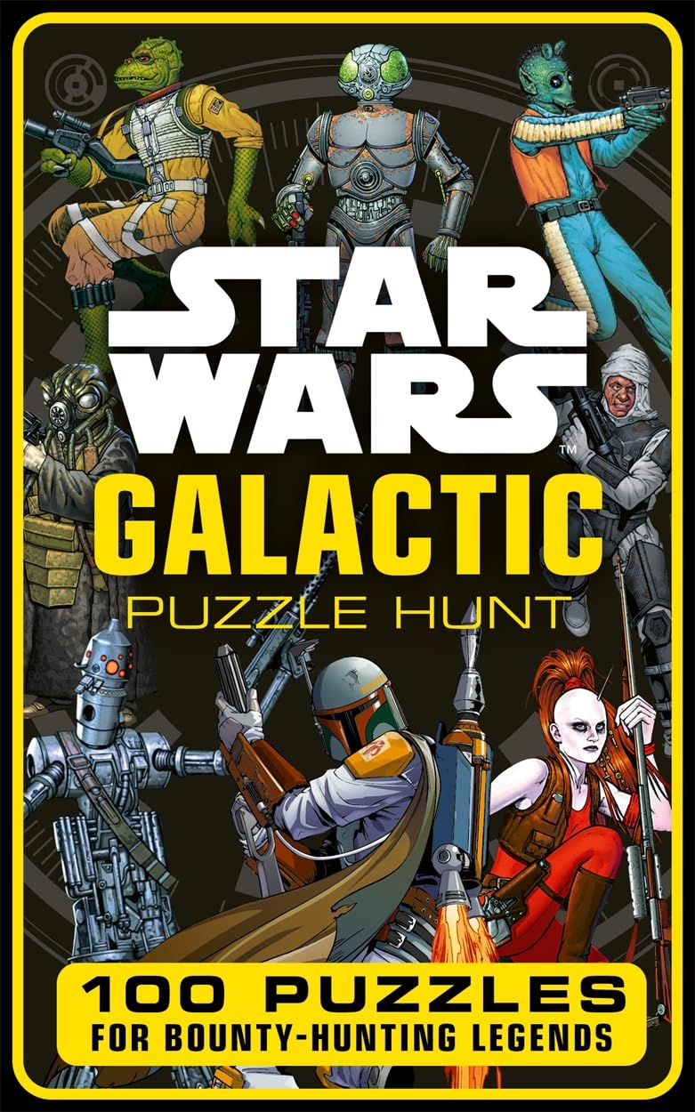 Star Wars: Galactic Puzzle Hunt: 100 Puzzles for Bounty Hunting Legends (Star Wars Puzzle Books)