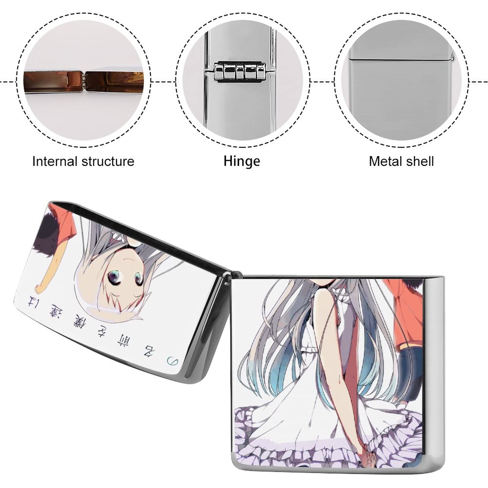 Amazon.co.jp: ライターケース あの日見た花の名前を僕達はまだ知ら