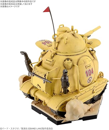 Miniatura 2 de Bandai Hobby - Sand Land - Sand Land Tank 104, Bandai Spirits - Kit de modelo a escala 1/35