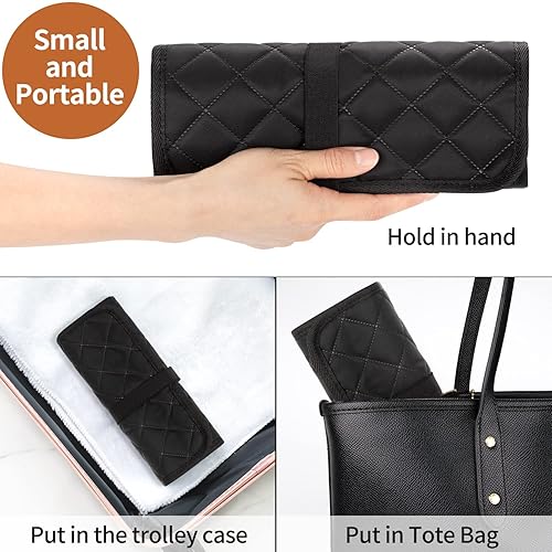 Miniatura 6 de Soporte para brochas de maquillaje, organizador de brochas de maquillaje, bolsa de viaje para brochas de maquillaje, bolsa de cosméticos para