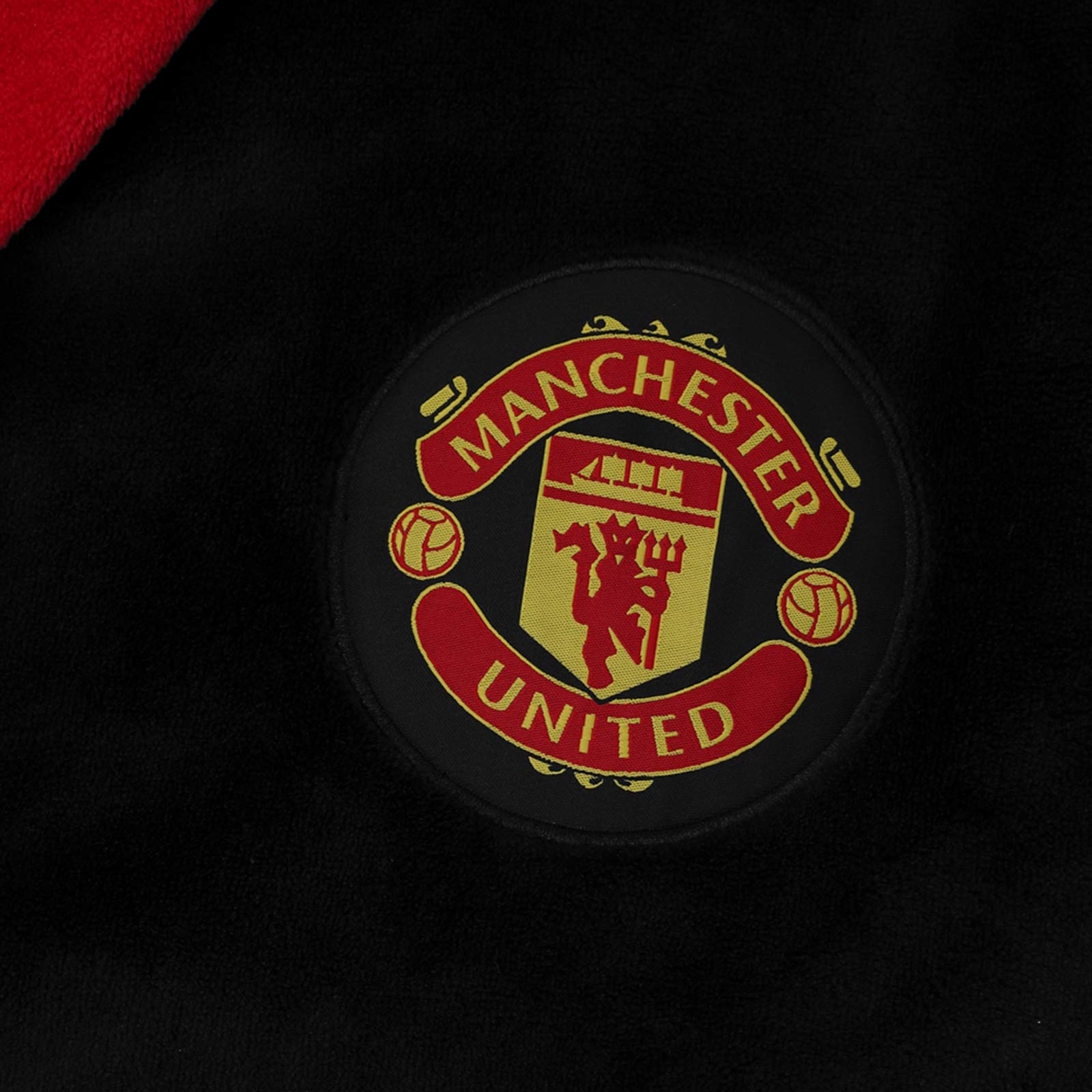 Manchester United FC officiel - Robe de chambre thème football - polaire - homme