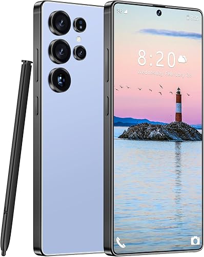 I25 Ultra 5G teléfonos desbloqueados, bolígrafo integrado, batería de larga duración de 7000 mAh, teléfono celular desbloqueado con pantalla HD de