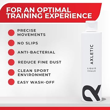 Liquid Chalk - Climbing Chalk Liquid: Must Have Gym Accessories for Gym Bag - Gym Chalk, Lifting Chalk for Pole Dancing Pole - Liquid Chalk Weightlifting - Alternative to a Chalk Ball, 100ml