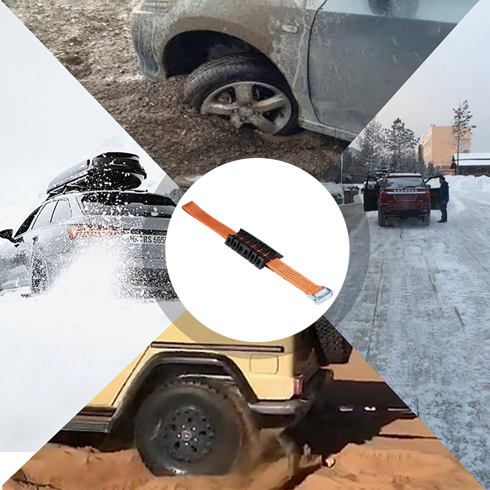 Anfahrhilfe Wohnmobil,Recovery Tracks Anfahrhilfe Schnee Offroad Tracks Traktionsband Traktionsmatte Traction Mats Gripmatte Universelles Anfahrhilfe Sand Schnee Reifenleiter Für Auto LKW SUV