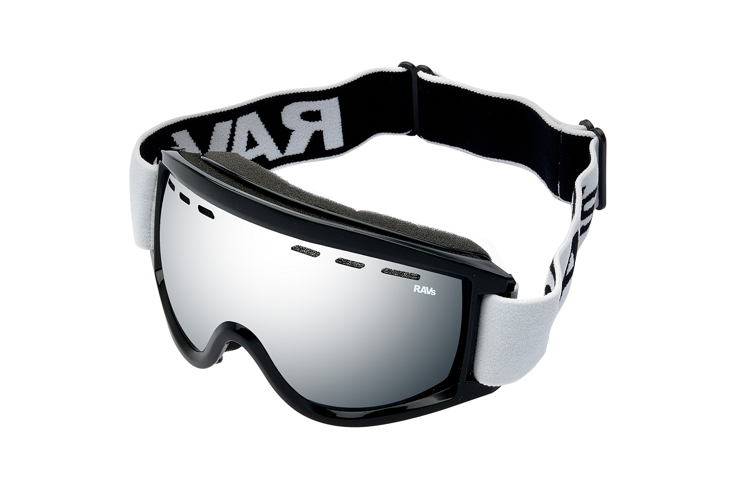 Gafas de snowboarding Ravs compatible con casco para deportes de invierno 3