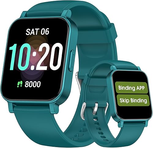 Miniatura 8 de DAVIKO Reloj inteligente para personas mayores, no requiere aplicación/teléfono, podómetro, impermeable, rastreador de fitness con contador de