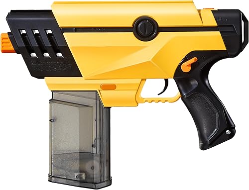 Kit de lanzador de bolas de gel rifle lanzador de 200 Fps recargable de color amarillo, potente y totalmente automático, lanzadores de gel de